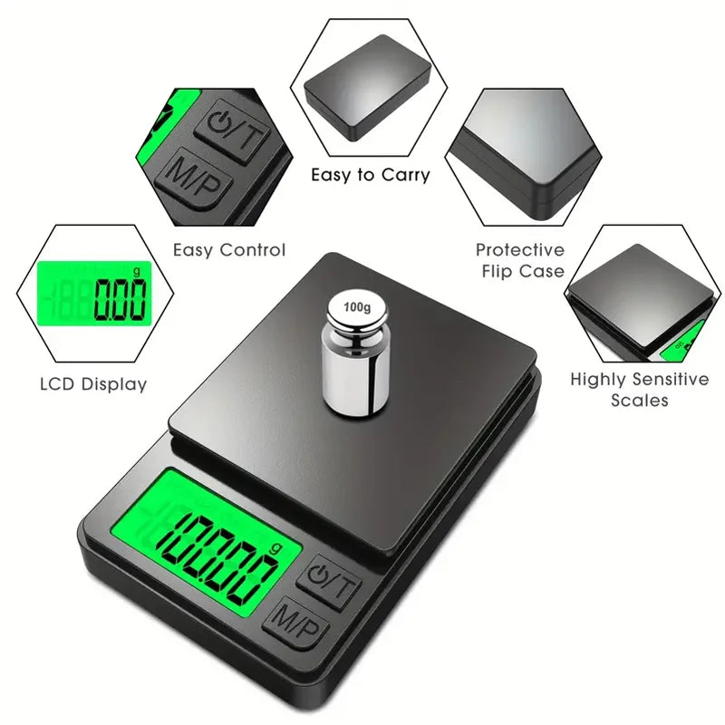 Precision Pocket Digital Scale 1000g x 0.1g