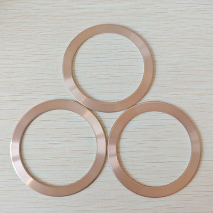 Mobile Phone Colourful Metal Plate for Magsafe Wireless Charging Phone Holder Back Sticker Sheet for iPhone 17 16 15 Pro Xiaomi