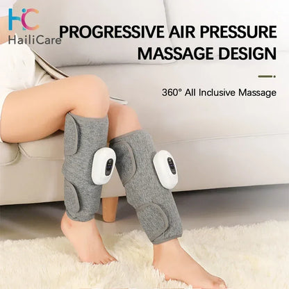 1/2 pcs Electric Leg Massager Wireless 360° Air Compression Leg Calf Massage Air Pressure Calf Massager Relax Leg Muscle - Urbizia