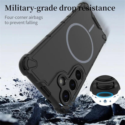 Anti-Slip Magnetic Bumper Armor Case for Samsung Galaxy Series