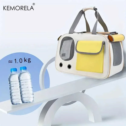 1Pcs Portable Pet Carrier Cat Bag For Cats And Dogs Ideal For Travel And Outdoor Activities Suitable For Cats And Small Dogs - Urbizia