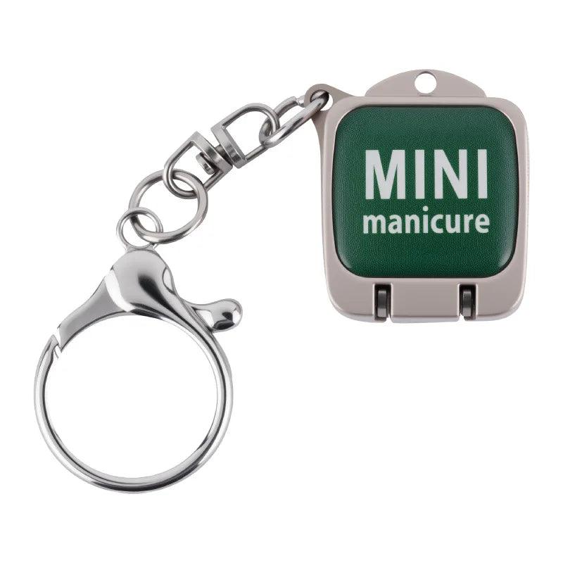 1pc Cute Nail Clippers with Storage Stainless Steel Compact & Portable Nail Trimmer with Blade Angle Durable Manicure Tool