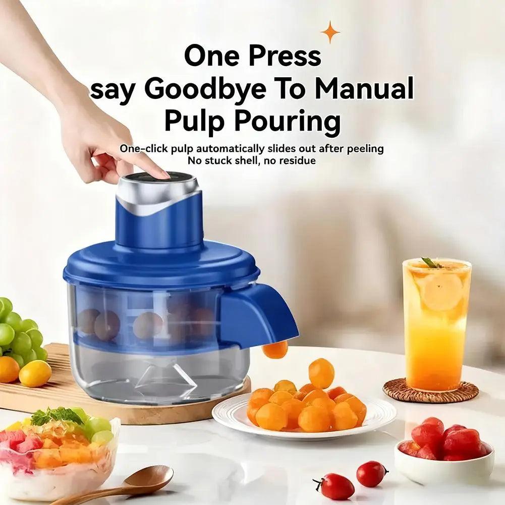 Automatic Electric Fruit & Garlic Peeler Machine