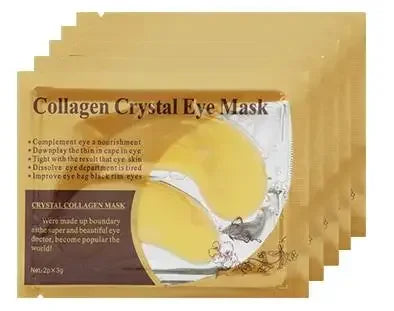 20Pcs=10Pairs Gold Collagen Crystal Eye Mask skincare Eye Patches Firming Moisturizing Nourishing Eye Skin Care Products - Urbizia