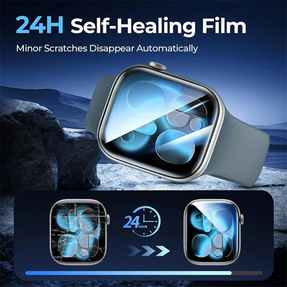 Hydrogel Film for Apple Watch 4 5 6 SE2/3 40MM 44MM Screen Protector Apple Watch 7 8 9 41MM 45MM 10 11 42mm 46MM Ultra2 3 49MM