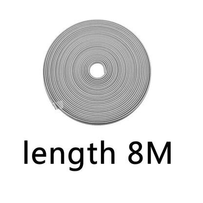 8M Rubber Car Wheel Rim Protector Strip – Anti-Scratch, 9 Colors