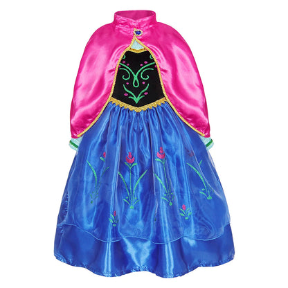Snow Queen Elsa Dress for Girls – Kids Cosplay