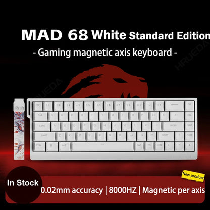 MADLIONS Mad 60he Mad60HE Mad 68HE Mechanical Keyboard Magnetic Switch Wired Hot Swap 8K Polling Rate Customized Gaming keyboard