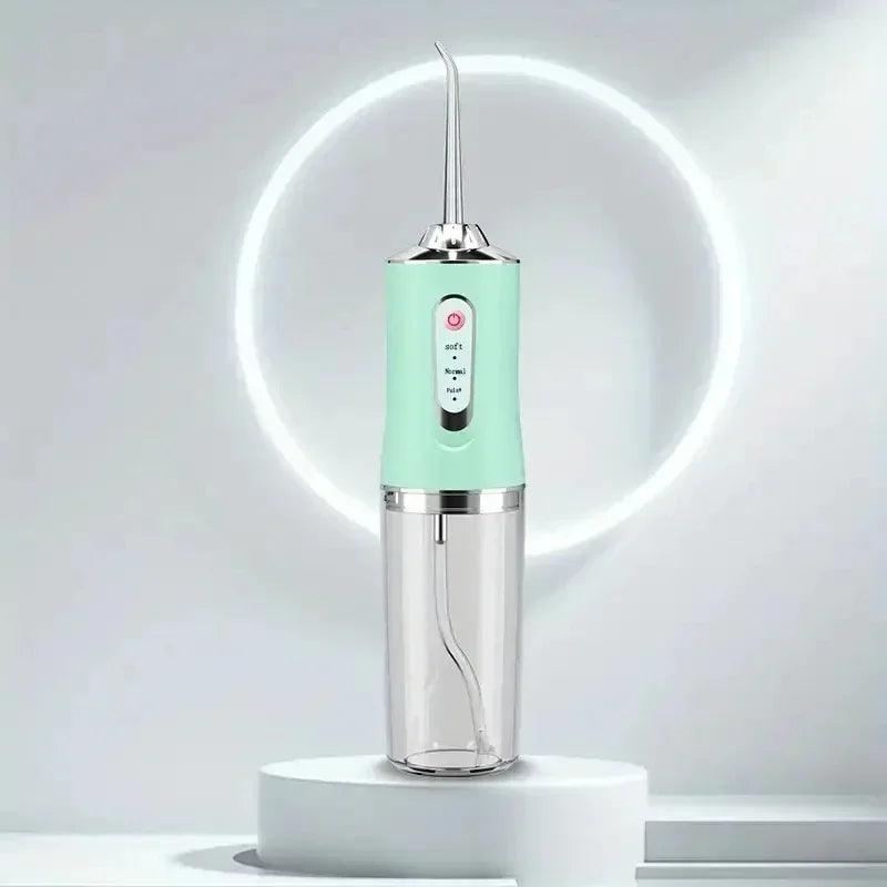 Portable Smart Electric Oral Irrigator Water Flosser 3 Modes Rechargeable Dental Water Jet Irrigator Dental Teeth Cleaner
