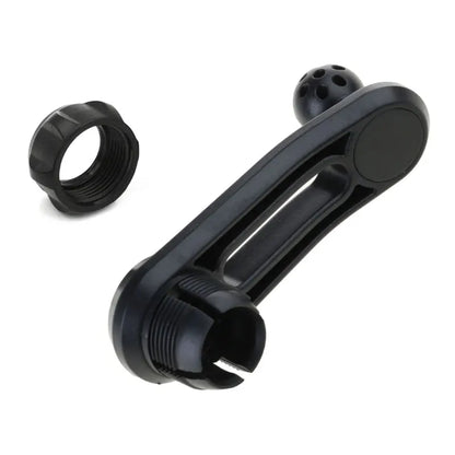 17mm Round Joint Extension Arm Female to Male Head Extender Rotating Rod for Car Air Outlet Vent Phone Stand