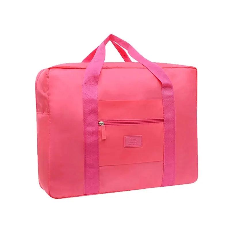 Lightweight Foldable Travel Duffel Bag: Unisex Tote Carry-On Luggage for Weekenders & Overnight Stays