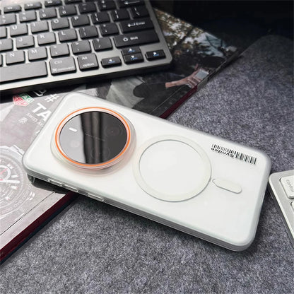 Matte Translucent Ultra Thin Barcode Pattern Case For Honor Magic 8 7 6 5 Pro Lite X9/A/B/C/D For Magsafe Charging PC Hard Cover
