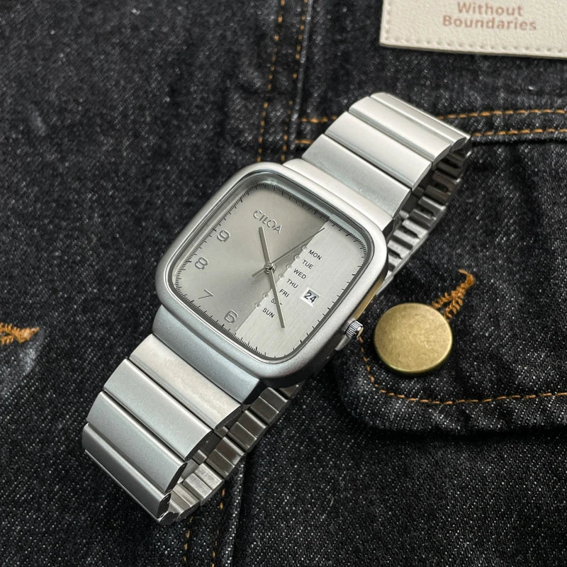 CILOA Man High Quality Luxury Male Quartz Watch Men Elegant Watches Men's High-End Gifts Waterproof Mechanical Men's