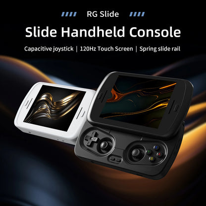ANBERNIC RG Slide Handheld Game Console 4.7" LTPS In-Cell Screen Android Unisoc T820 Portable AI WiFi Arcade Video Gaming Player