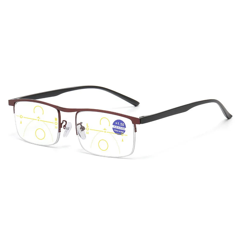 Automatic Zoom Presbyopia Glasses Both Near And Far Progressive Multifocal Presbyopia Glasses, Anti Blue Light Goggles 1845-1