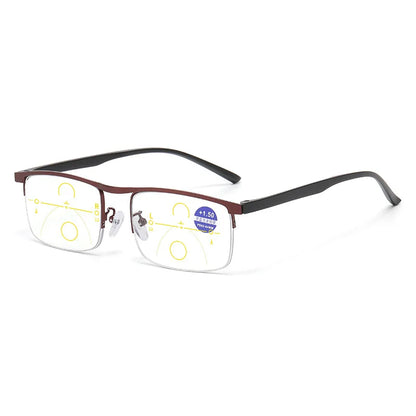 Automatic Zoom Presbyopia Glasses Both Near And Far Progressive Multifocal Presbyopia Glasses, Anti Blue Light Goggles 1845-1