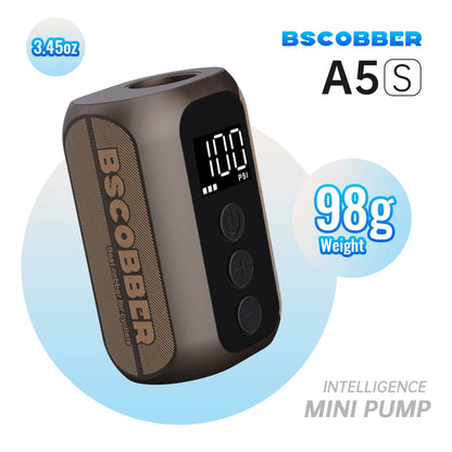 BSCOBBER 4in1 Electric Portable Tyre Tire Inflator Cycling Tool Bicycle Air Injection Bike Pumps Accessories 100PSI With Display