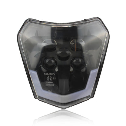Motorcycle LED Headlight Plate Fairing for KTM EXC XC SX SXF MX 125-500 2018-2023 Headlamp Supermoto Dirt Bike Enduro Motocross