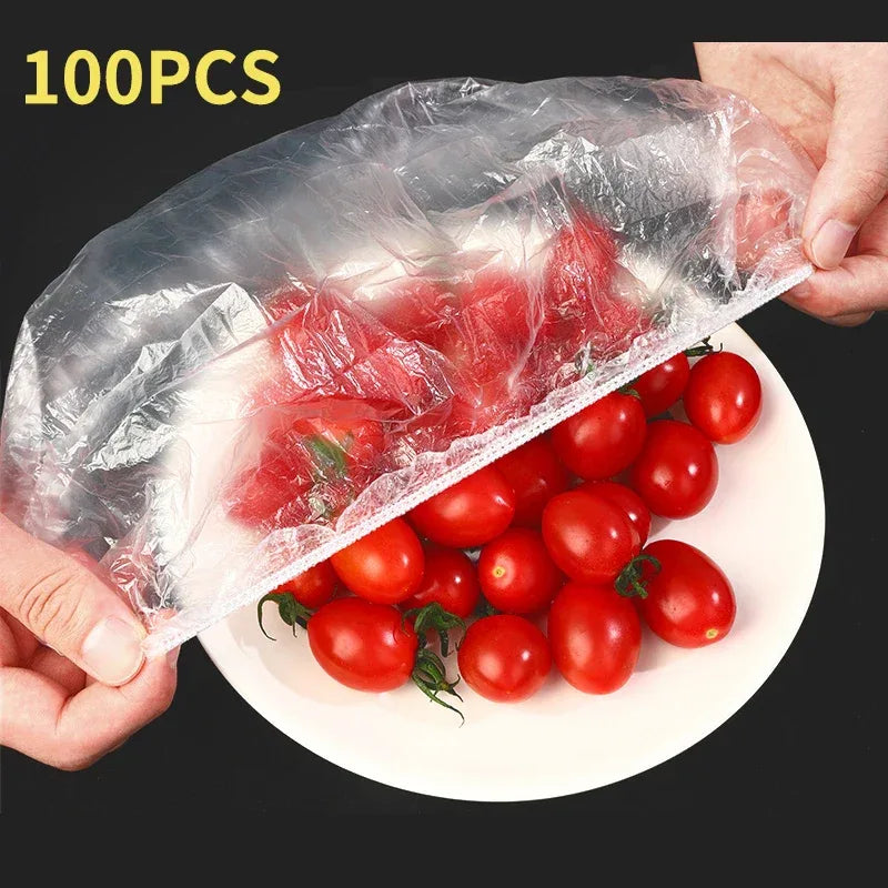Reusable Elastic Food Covers for Bowls & Plates