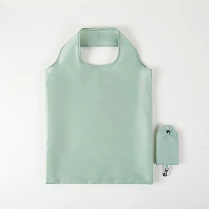 In The Case of Women's Solid-color Eco-friendly, Foldable and Reusable Shopping Bags for Polyester Travel Groceries