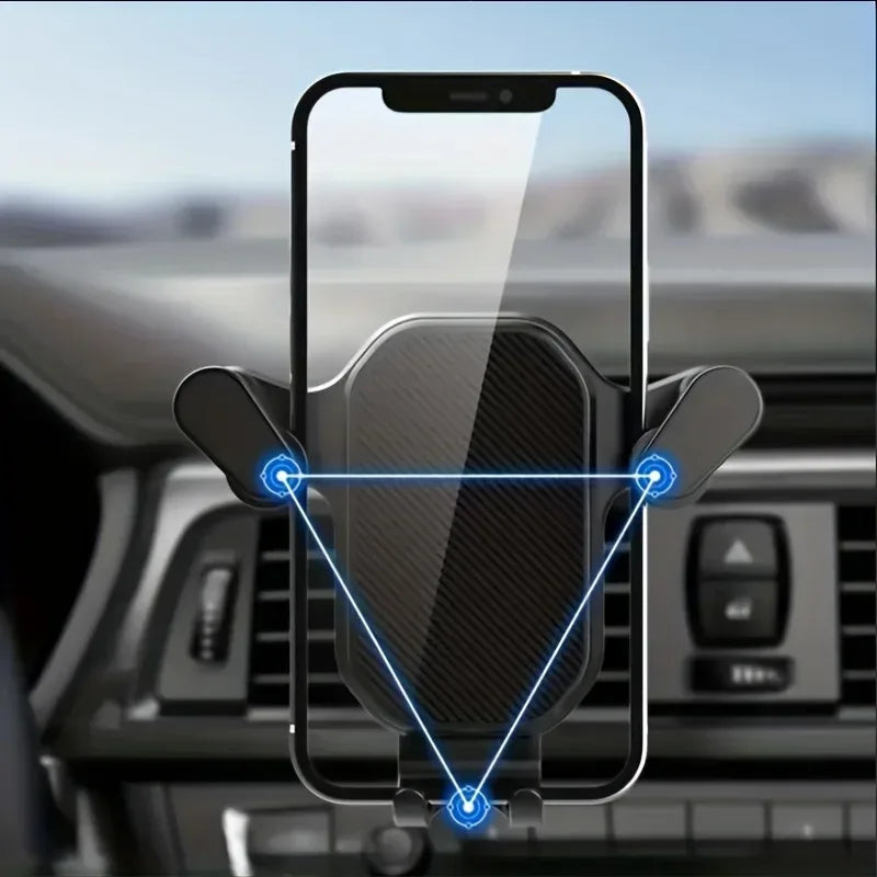 Universal Car Air Vent Phone Holder – Adjustable 4.7–6.7 Inch Mount - Urbizia