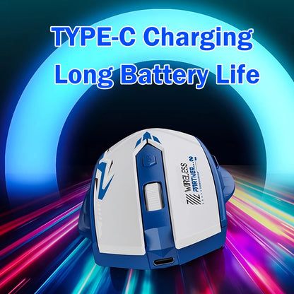 Bluetooth 5.4 Mouse Dual-Mode 2.4G Wireless Mouse 6 Buttons Gaming Mouse Office Silent Mice Rechargeable Mouse For PC Laptop