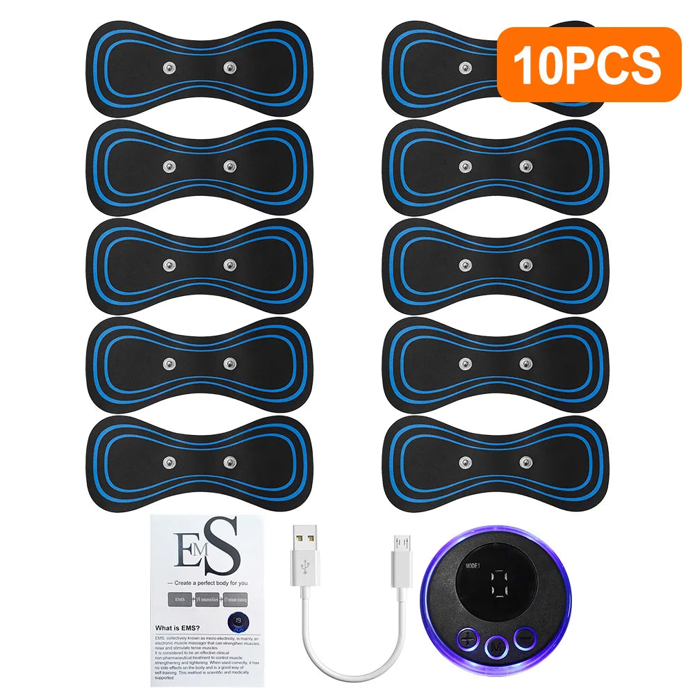 EMS Body Massager – 8 Modes, 19 Intensity Levels