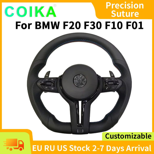 BMW Black Perforated Leather Sport Steering Wheel