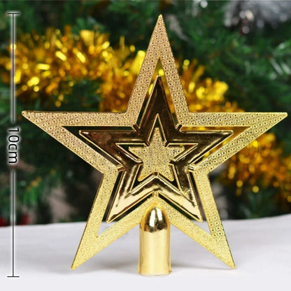 Iron Glitter LED Christmas Tree Topper