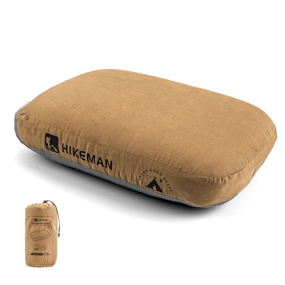 Soft Slow Rebound Memory Foam Pillow Outdoor Camping Travel Cervical Pillow NoonBreak Pillow Neck Support Sleeping