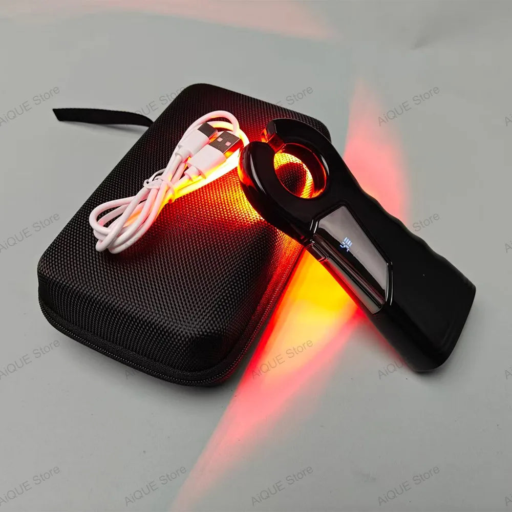 AiQUE Vein Locator with Storage Case Portable Medical Vein Finder Machine Nurse Injection Helper Handheld Emergency Vein Viewer