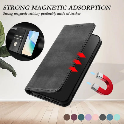 For Xiaomi 17T Pro 5G 2026 Magnetic Leather Wallet RFID Case for Xiaomi 17T Luxury Book Capa Mi 17T 17 T Pro Cover