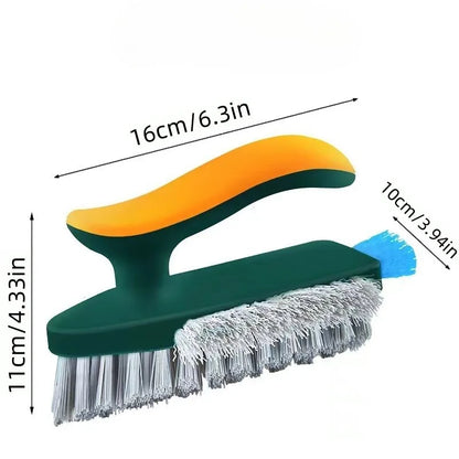 Flash sale: 3-in-1 Grout & Tile Cleaning Brush - Multi-Surface Scrubber for Bathroom, Kitchen, Floors, Flexible Head, Non-Slip Grip