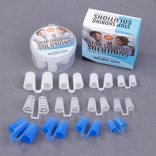 Silicone Anti-Snore Nose Clip Sleep Aid
