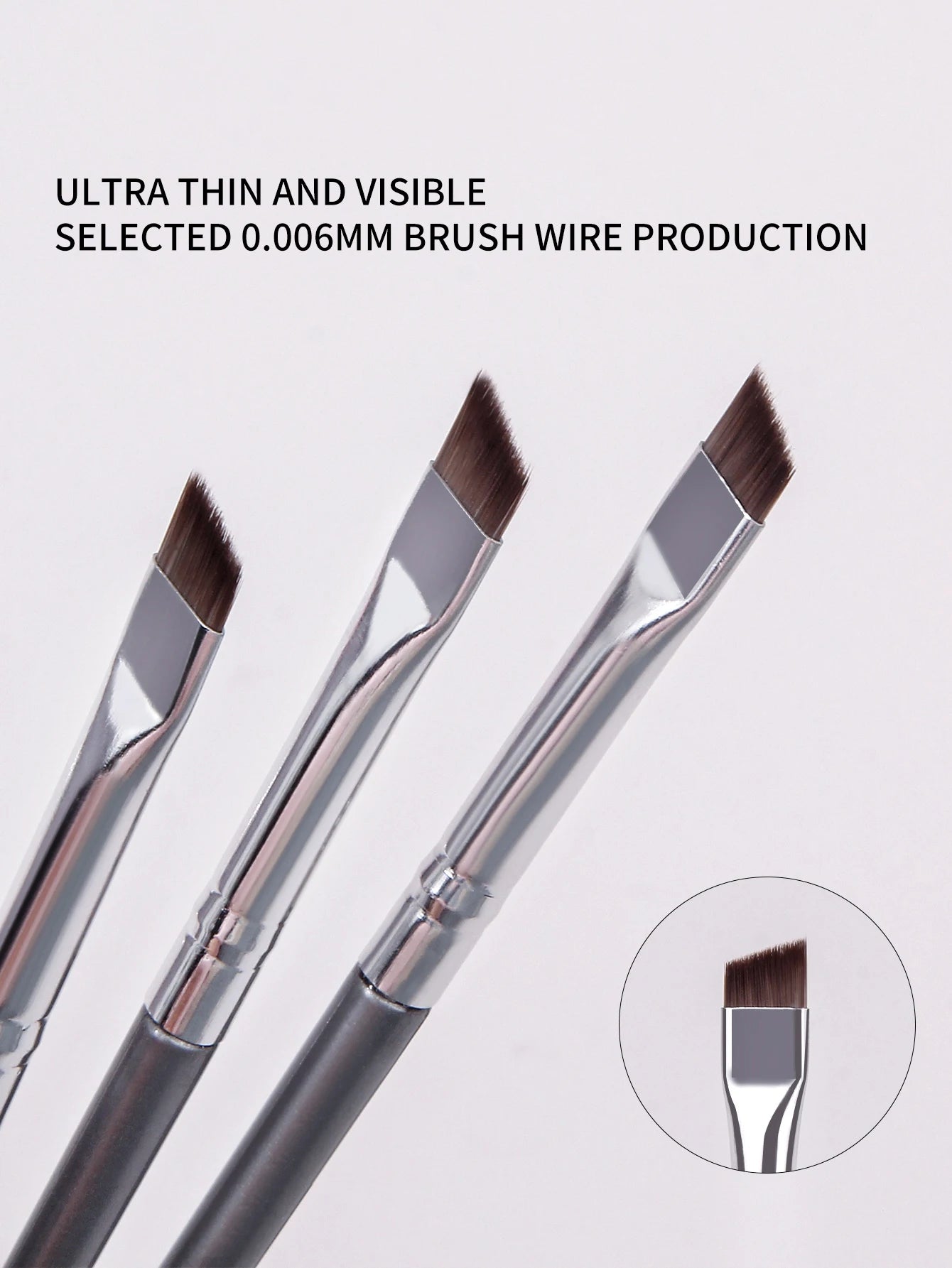 12‑Piece Super Thin Eyeliner & Eye Makeup Brush Set