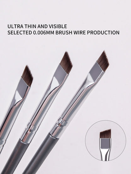 12‑Piece Super Thin Eyeliner & Eye Makeup Brush Set