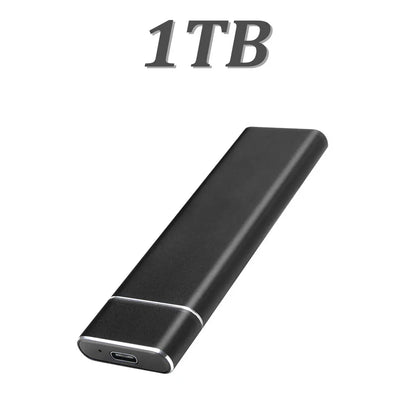 8TB external storage disk USB 3.1 portable solid state drive 128TB large capacity SSD, truly sufficient for laptops/MAC/PC