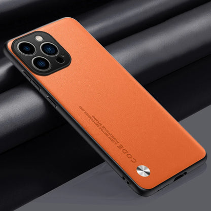 Luxury PU Leather Case For iPhone 17 Air 16 16E 15 14 Plus 13 12 Mini 11 Pro Max Cover Soft Silicone Protection Phone Case