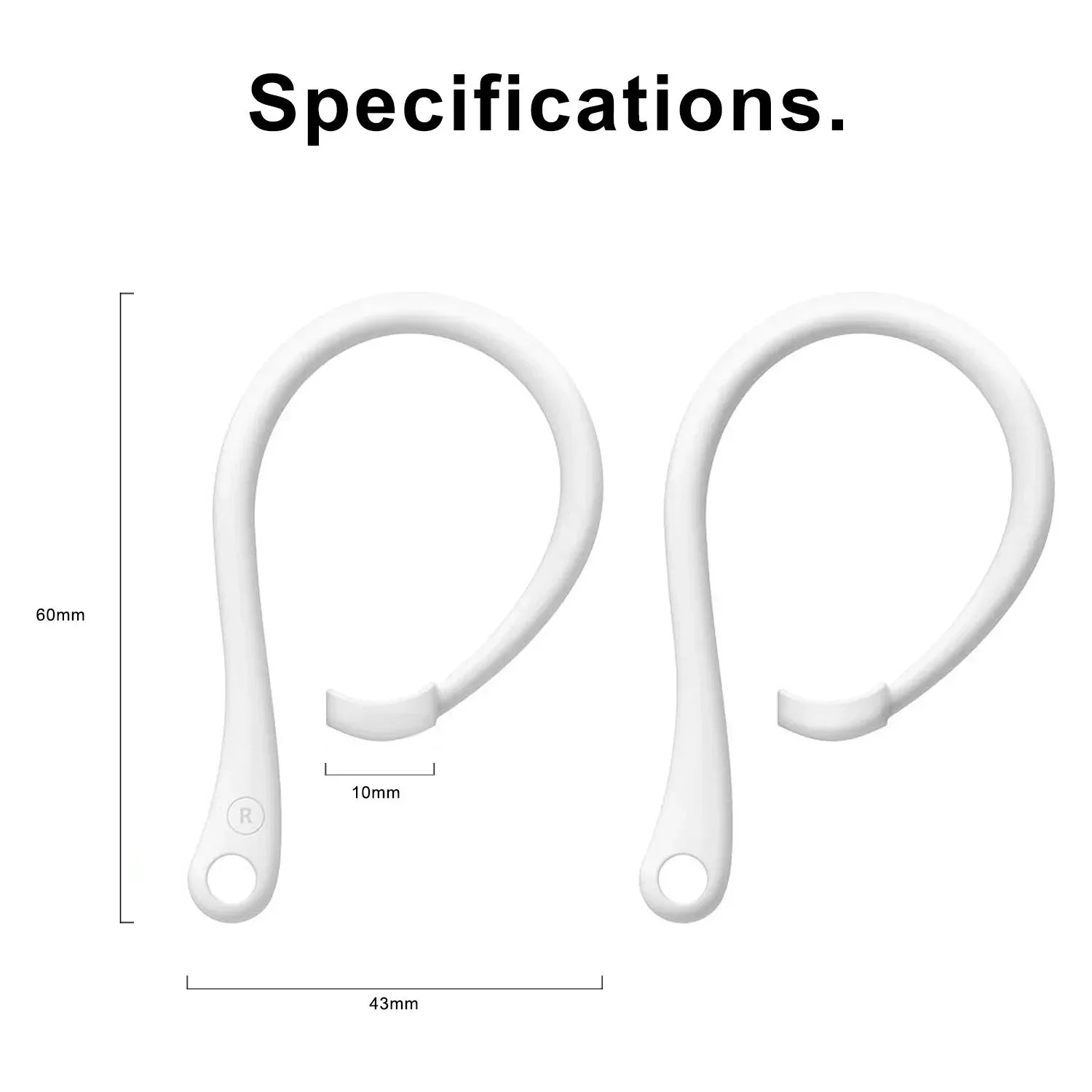Bluetooth Earphone Silicone Earhook For Airpods 1/2 Pro Earpods Loop Clip Headset Ear Hook Replacement Headphone Accessories - Urbizia