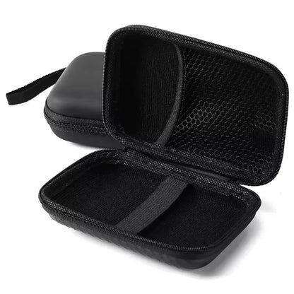 3 IN 1 Carrying Storage Case with Tempered Glass Screen Protectors for R36S Game Console Protectors Kit Anti-Scratch Bag & Films