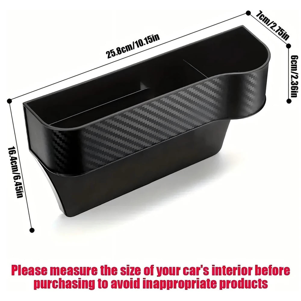 Car seat gap storage box, multi-functional car seat storage box, can store mobile phones, keys, and car utility accessories