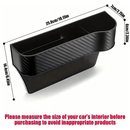 Car seat gap storage box, multi-functional car seat storage box, can store mobile phones, keys, and car utility accessories