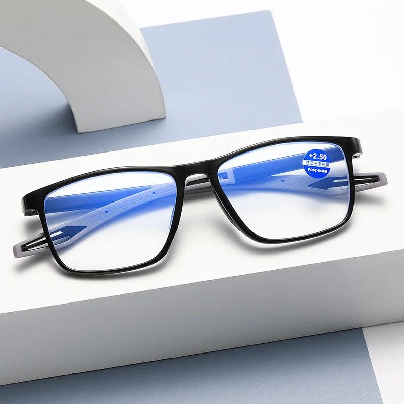 Anti Blue Light Reading Glasses Large Frame Unisex