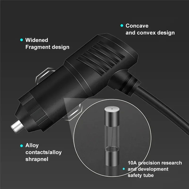 3-in-1 USB Car Charger Adapter - Urbizia