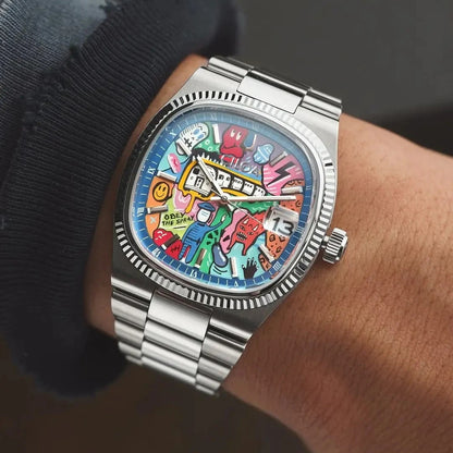 CILOA Watches Men Elegant High-End Men's Luxury Movement Wrist Men's Gift Waterproof Watch Man
