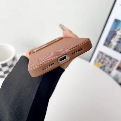 Official Original For Magsafe Apple Techwoven Case For iPhone 17 Pro Max 17Pro 17 Cases Magnetic Wireless Charging Protect Cover