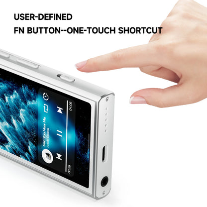 HiBy Digital M300 Android13 Music Player HiFi Bluetooth WiFi 32GB DSD256 PCM768 Web Radio Dual Mic Loudspeaker 29hr 3.5mm Output