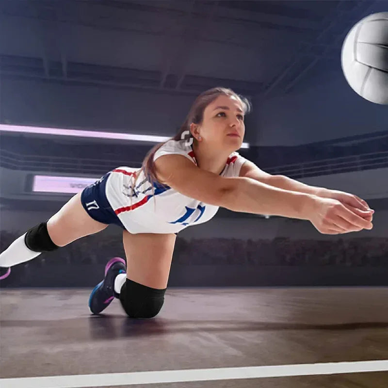 WorthWhile Dancing Knee Pads for Volleyball Yoga Women Kids Men Patella Brace Support EVA Kneepad Fitness Protector Work Gear - Urbizia