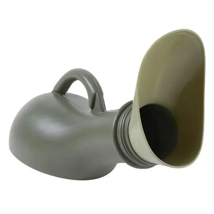 Portable Plastic Mobile Urinal Bottle with Cap for Travel Camping Car Toilet Pee Aid - Lightweight Portable Urinal for Men