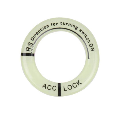 Night Luminous Car Ignition Key Ring Sticker